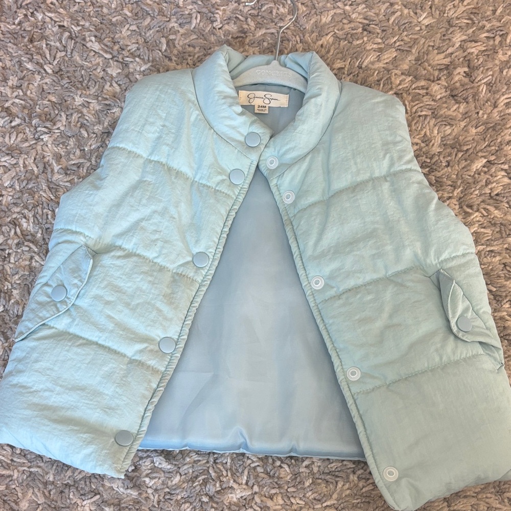 Jessica Simpson Sky Blue Kids Vest